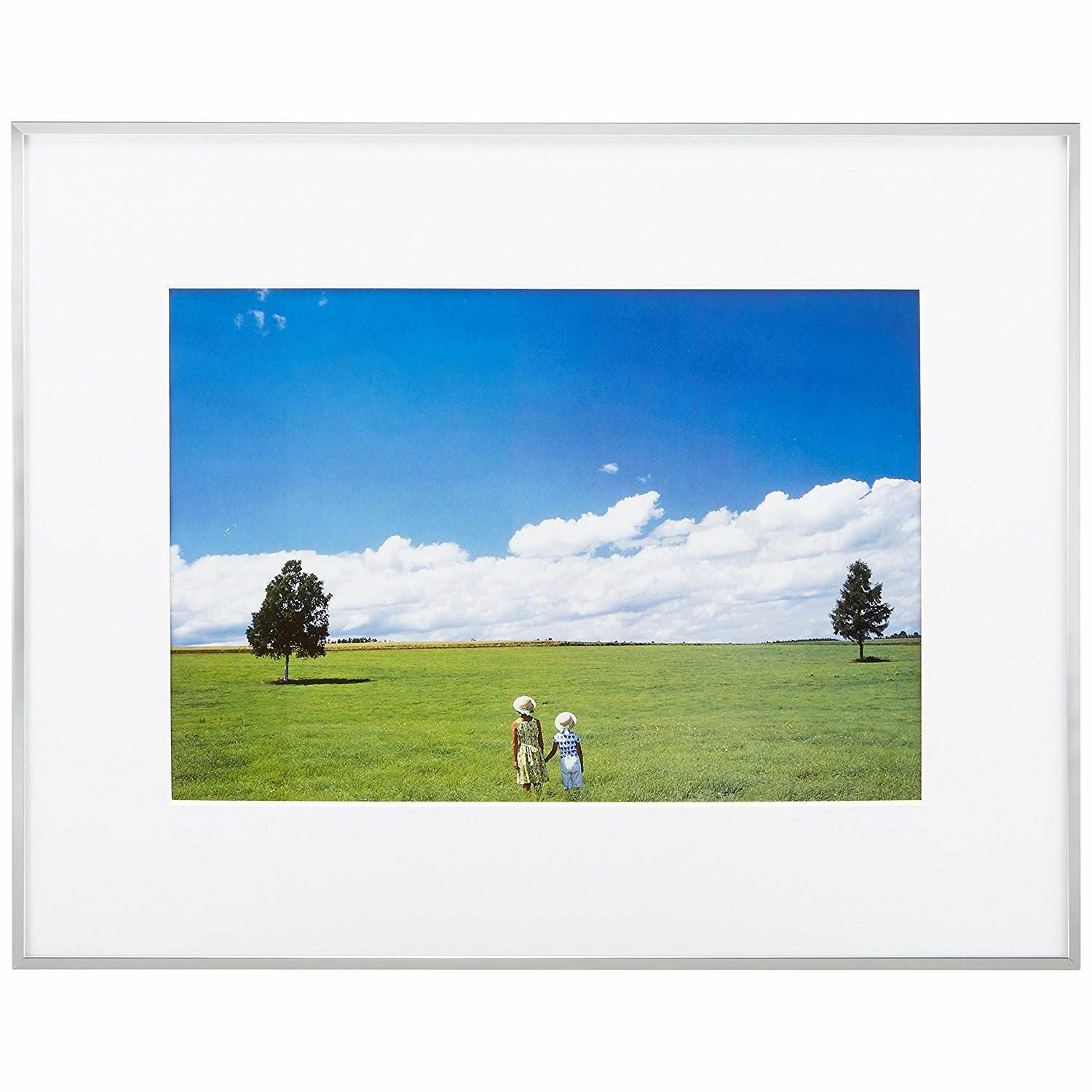 FUJICOLOR アルミ額縁 A10N ワイド4切 シルバー | アサヌマネットショップ