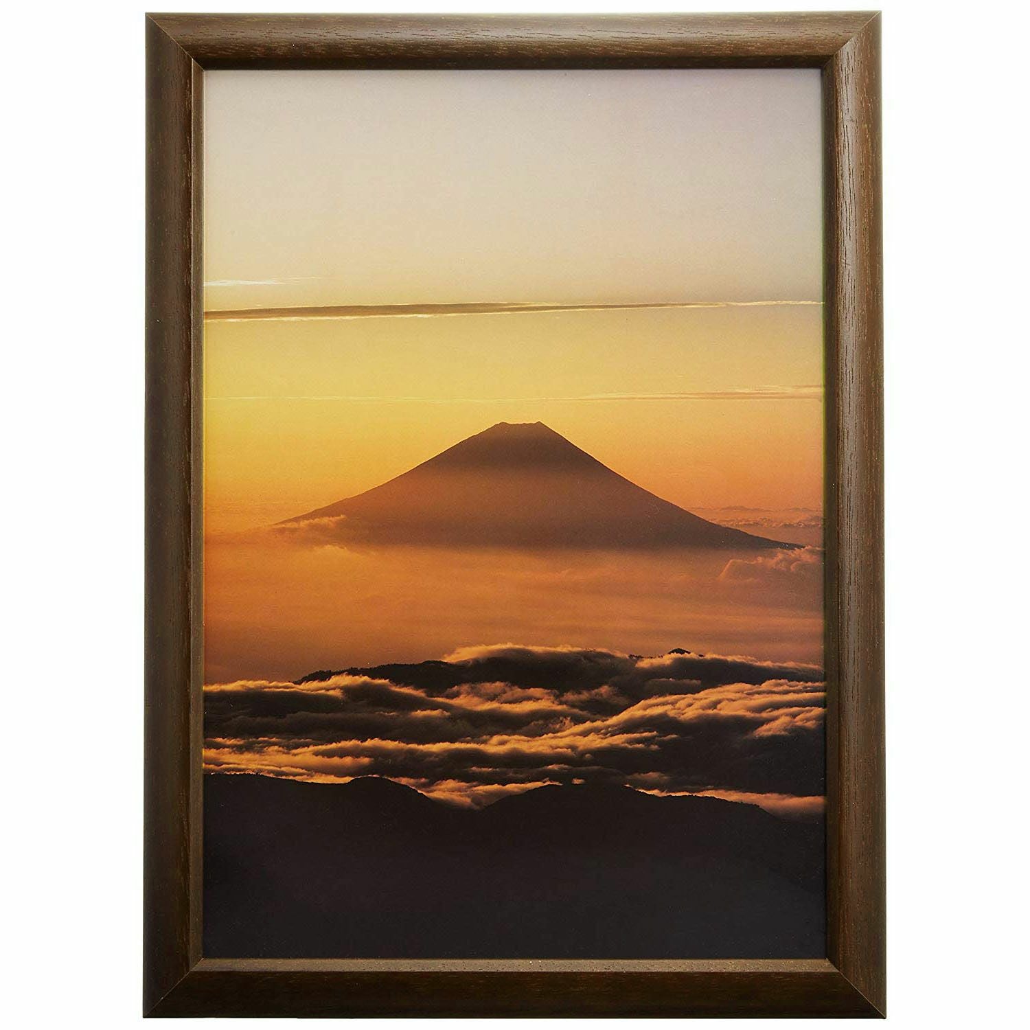 FUJICOLOR デジフォトフレームD3 A4 ブラウン | アサヌマネットショップ