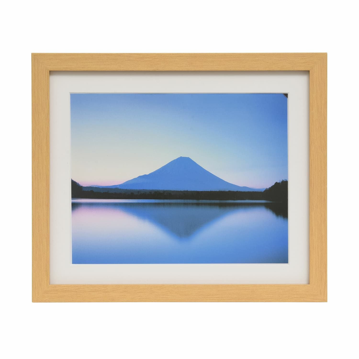 木製フレーム ガラス付き 縦長 M.Fuji FUJICOLOR 木製額縁 YM-3 木地 アクリル 6切 | アサヌマネットショップ