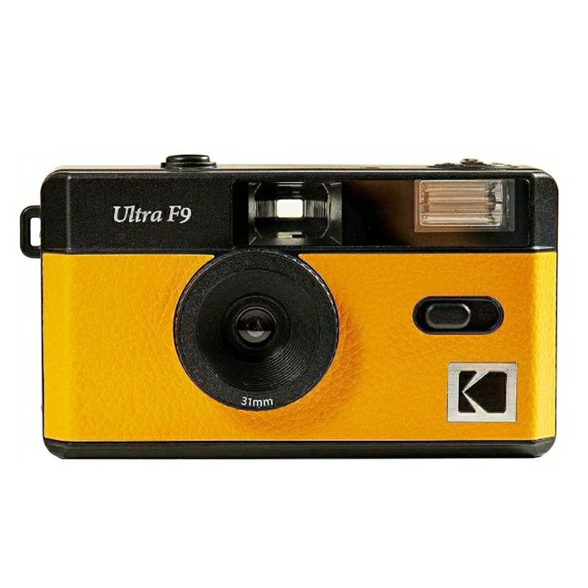 【フィルム2個付き】Kodak Ultra F9 フィルムカメラ KODAK ULTRA F9 フィルムカメラ ブラック×イエロー | アサヌマネット