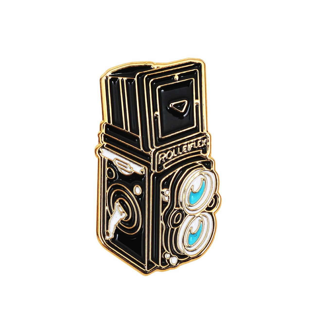 Rollei カメラ型ピンバッジ ROLLEIFLEX シルバー | アサヌマネットショップ Rollei カメラ型ピンバッジ ROLLEIFLEX シルバー | アサヌマネットショップ