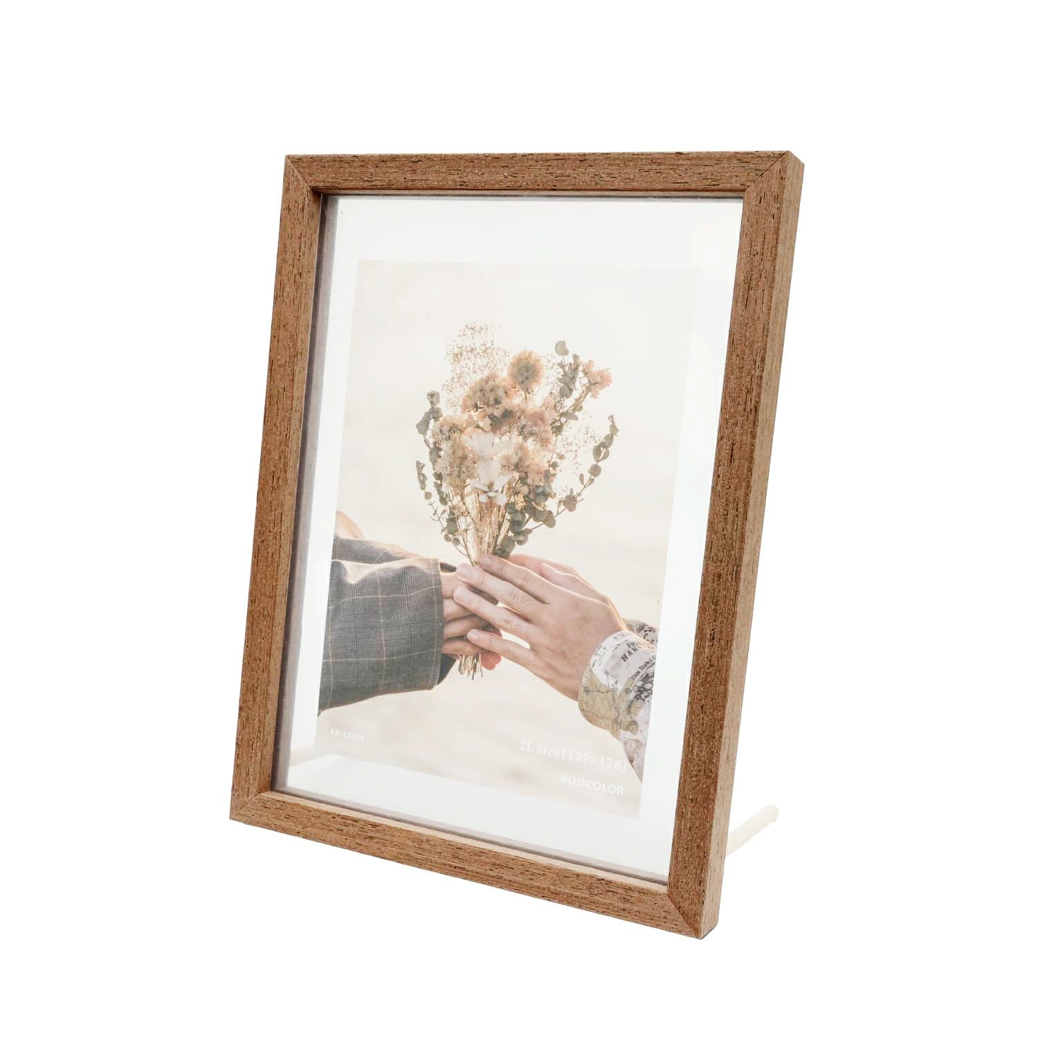 FUJICOLOR ウッディフレームMellow L リーフ | アサヌマネットショップ