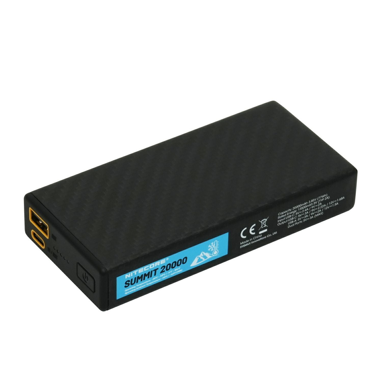 NITECORE 耐低温モバイルバッテリー SUMMIT20000 | アサヌマネットショップ