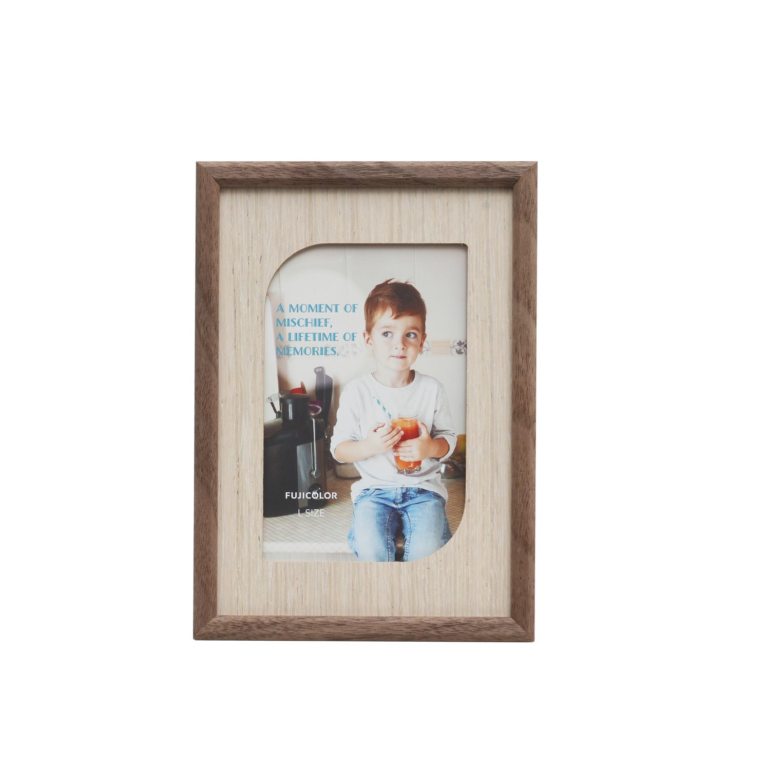 FUJICOLOR ウッディフレームMellow L リーフ | アサヌマネットショップ